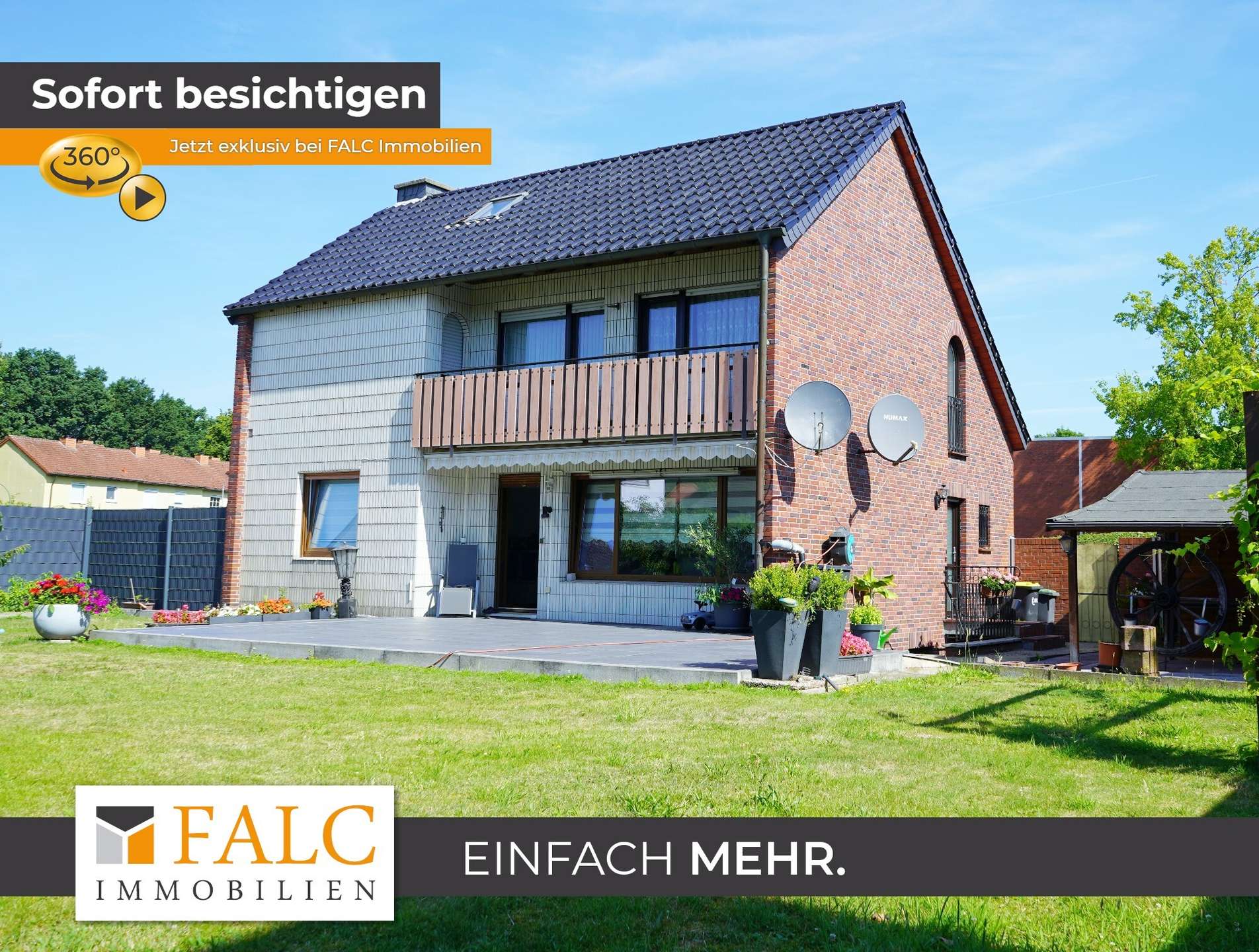 Haus Ansicht hinten